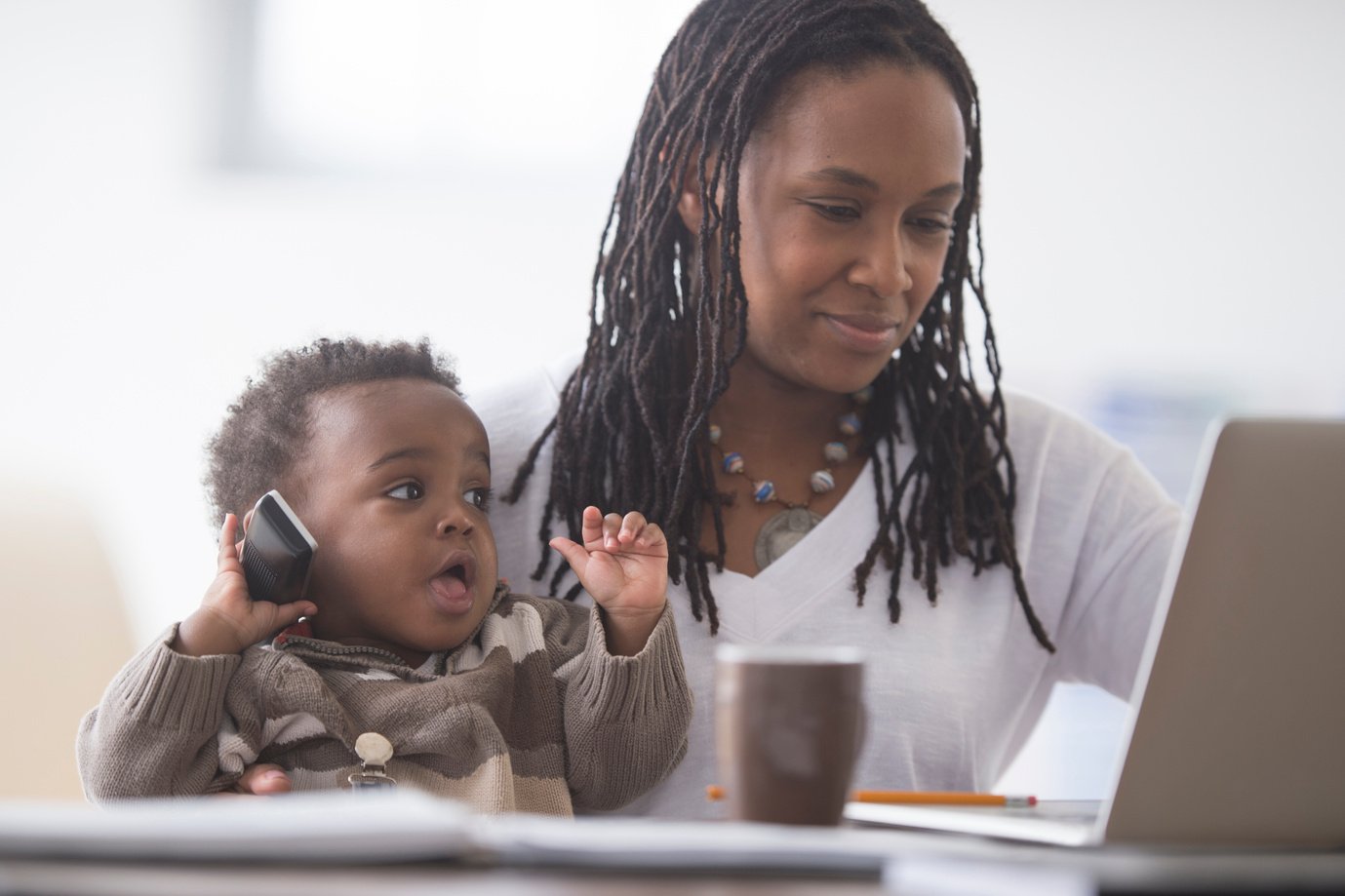 Single Mom Working From Home